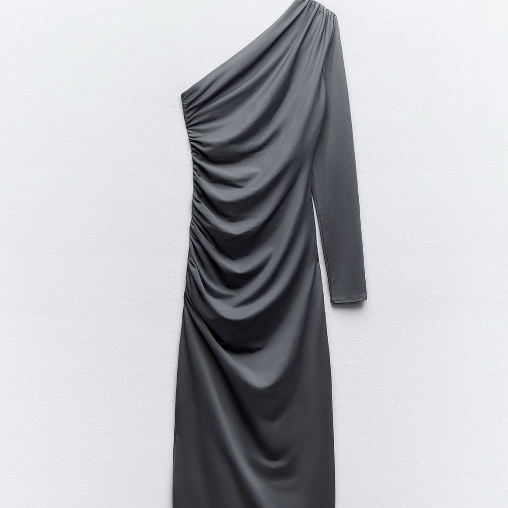 Zara ruched dress